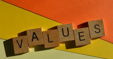 paragraph on moral values