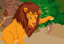 Photo of The Lion and the Mouse Completing Story for Classes 5, 6, 7, 8, SSC & HSC
